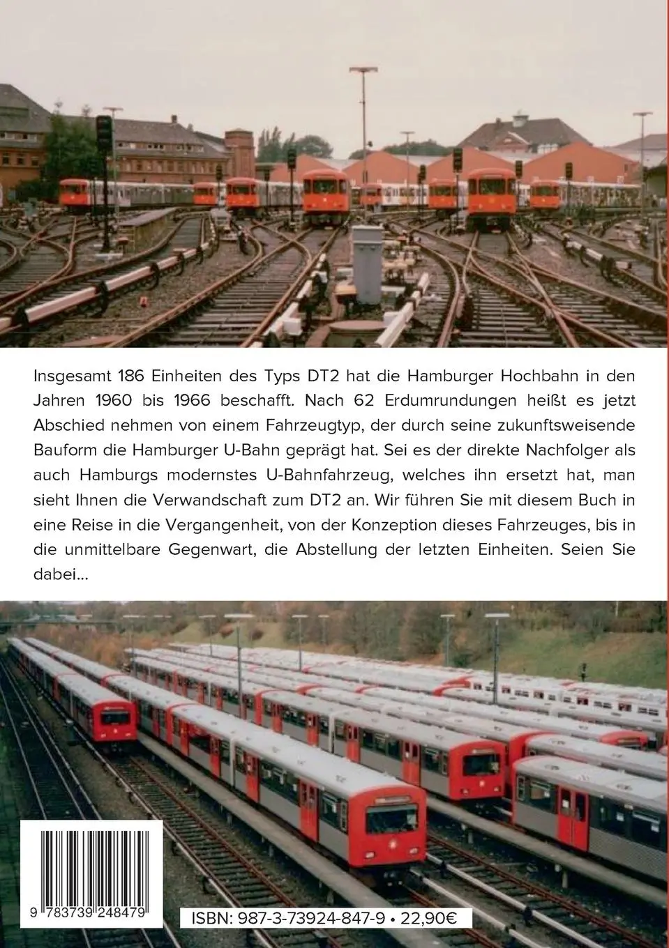 Rückseite: 9783739248479 | Fahrzeuge der Hamburger U-Bahn: Der DT2 | 1962 - 2015 | Taschenbuch
