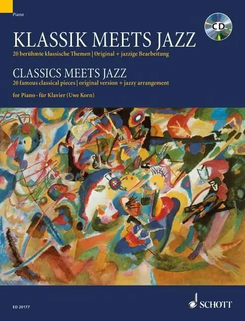 Cover: 9783795758479 | Klassik meets Jazz, für Klavier, mit Audio-CD | Uwe Korn | Taschenbuch