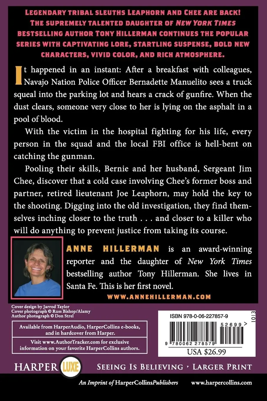 Rückseite: 9780062278579 | Spider Woman's Daughter LP | Anne Hillerman | Taschenbuch | Englisch