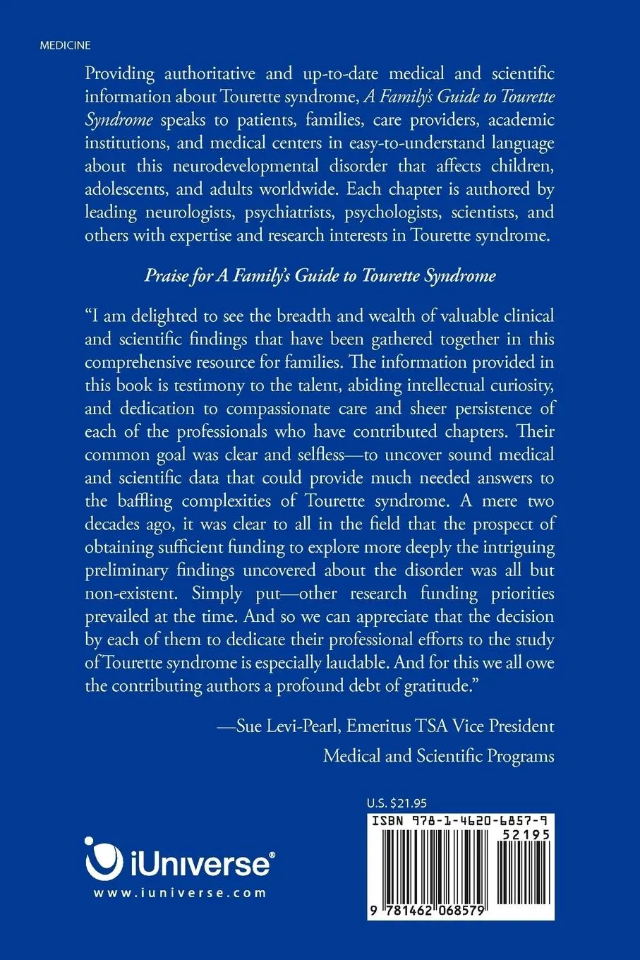 Rückseite: 9781462068579 | A Family's Guide to Tourette Syndrome | John T. Walkup (u. a.) | Buch
