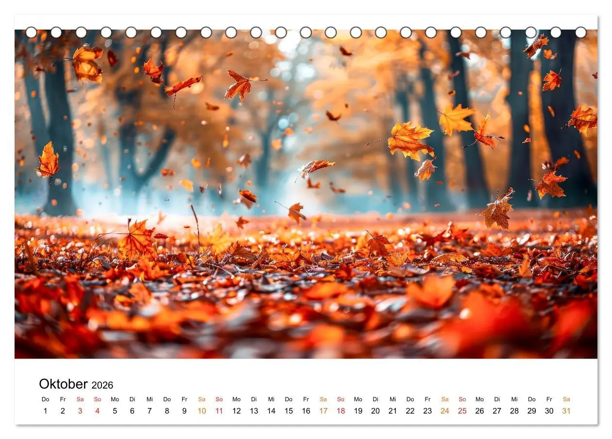 Bild: 9783457398579 | Natur im Jahr (Tischkalender 2026 DIN A5 quer), CALVENDO...