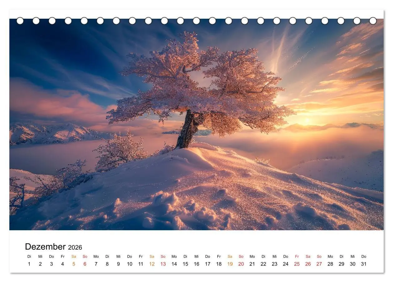 Bild: 9783457398579 | Natur im Jahr (Tischkalender 2026 DIN A5 quer), CALVENDO...
