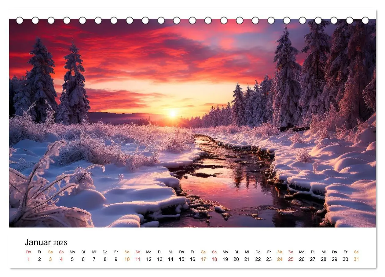 Bild: 9783457398579 | Natur im Jahr (Tischkalender 2026 DIN A5 quer), CALVENDO...
