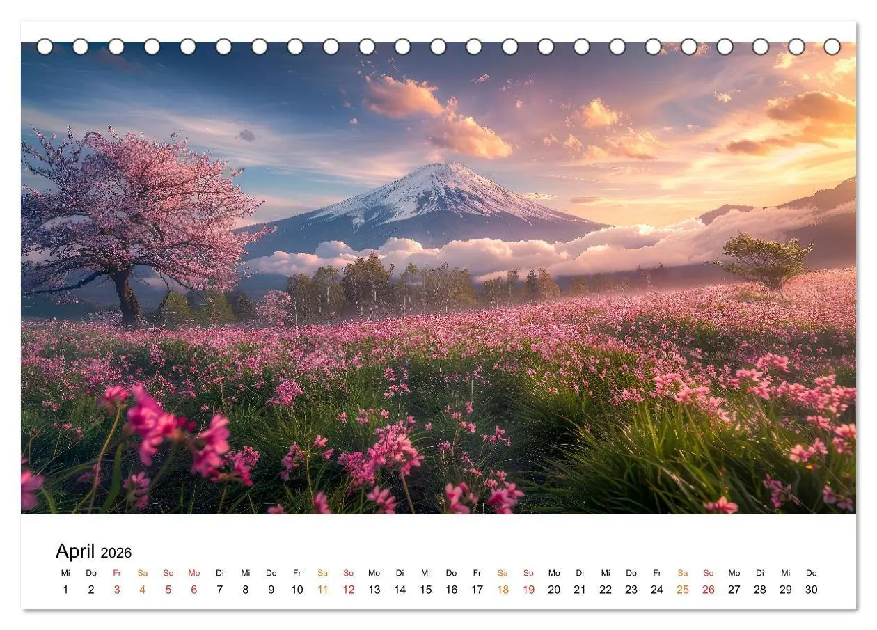 Bild: 9783457398579 | Natur im Jahr (Tischkalender 2026 DIN A5 quer), CALVENDO...