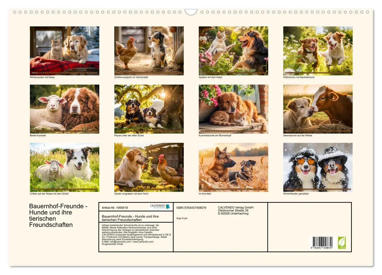 Bild: 9783457458679 | Bauernhof-Freunde - Hunde und ihre tierischen Freundschaften...