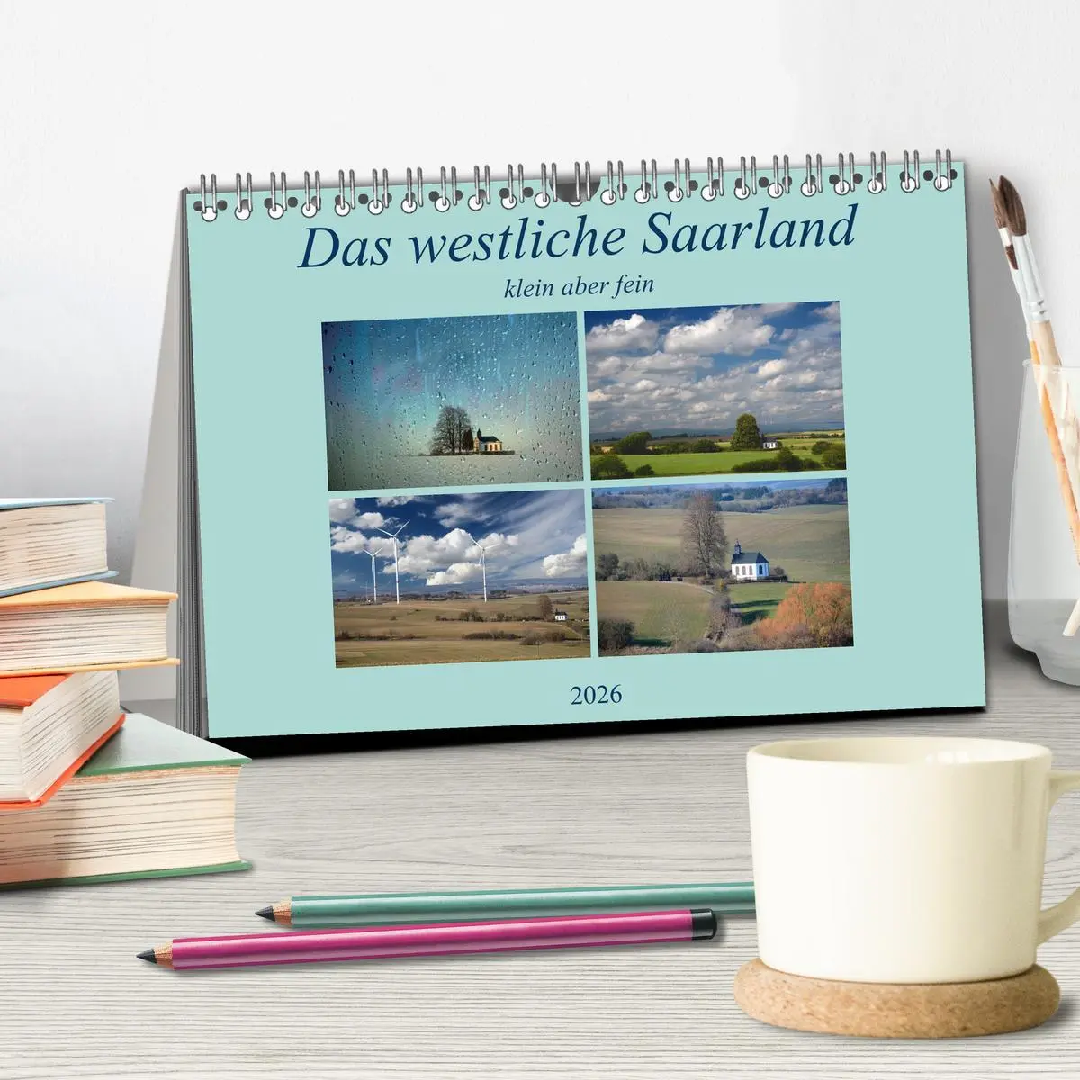Bild: 9783457698679 | Das westliche Saarland klein aber fein (Tischkalender 2026 DIN A5...