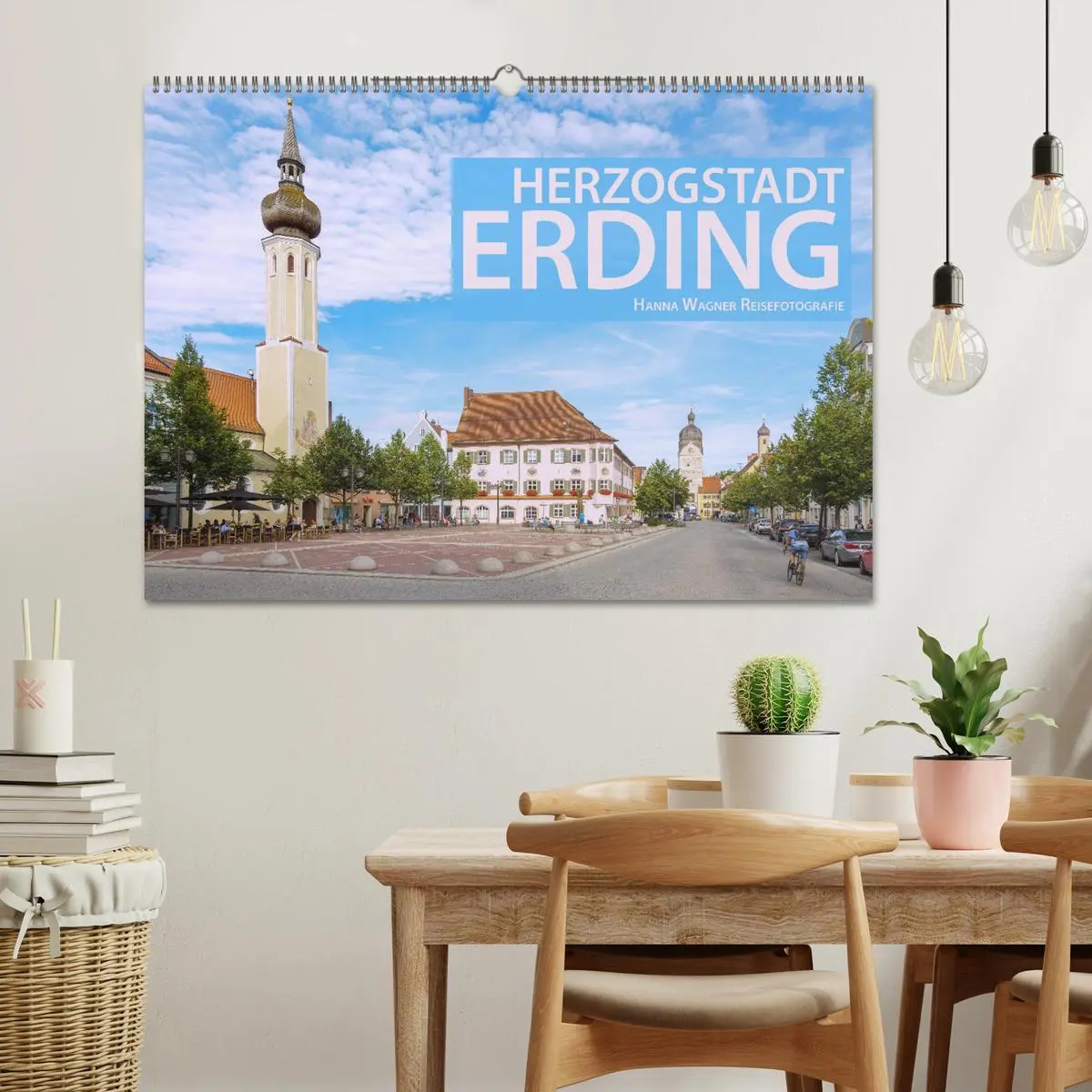 Bild: 9783457768679 | Herzogstadt Erding (Wandkalender 2026 DIN A2 quer), CALVENDO...
