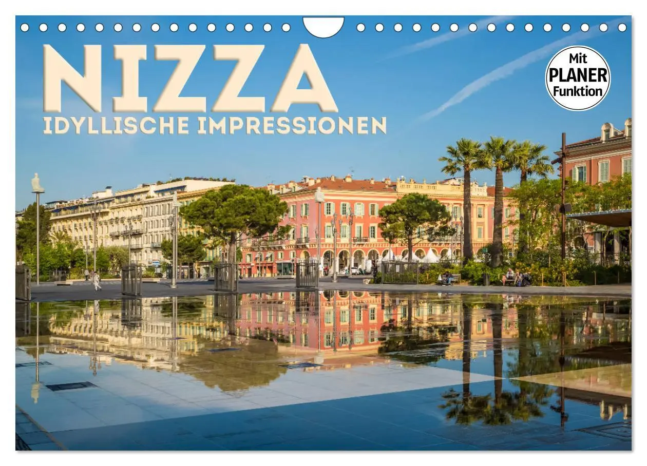 Cover: 9783457908679 | NIZZA Idyllische Impressionen (Wandkalender 2026 DIN A4 quer),...
