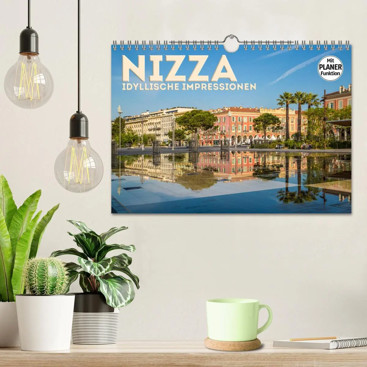 Bild: 9783457908679 | NIZZA Idyllische Impressionen (Wandkalender 2026 DIN A4 quer),...