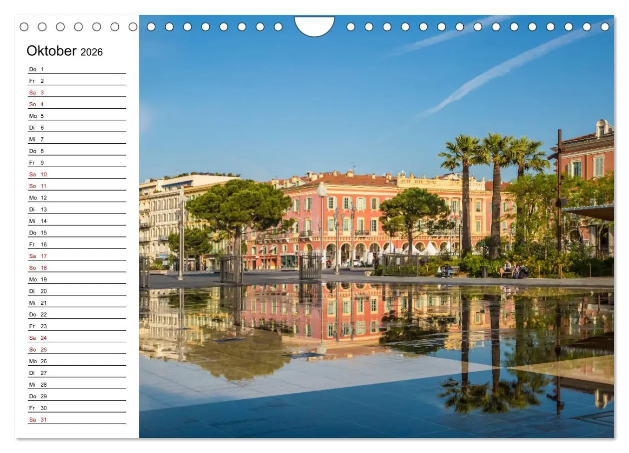 Bild: 9783457908679 | NIZZA Idyllische Impressionen (Wandkalender 2026 DIN A4 quer),...