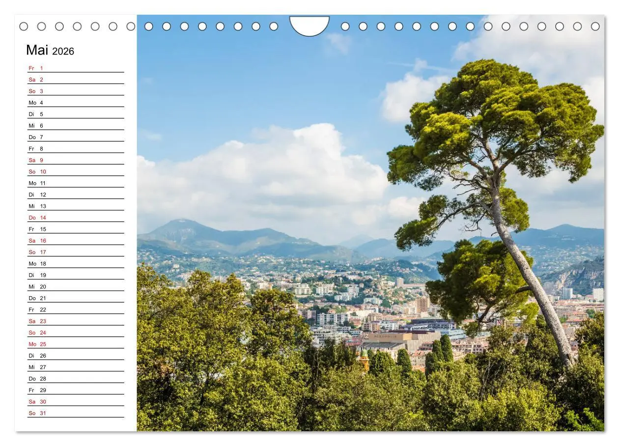 Bild: 9783457908679 | NIZZA Idyllische Impressionen (Wandkalender 2026 DIN A4 quer),...