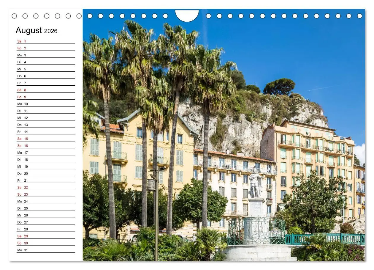 Bild: 9783457908679 | NIZZA Idyllische Impressionen (Wandkalender 2026 DIN A4 quer),...