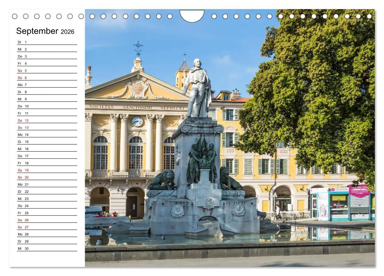 Bild: 9783457908679 | NIZZA Idyllische Impressionen (Wandkalender 2026 DIN A4 quer),...