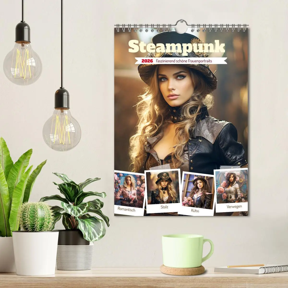 Bild: 9783516308679 | Steampunk. Faszinierend schöne Frauenportraits (Wandkalender 2026...