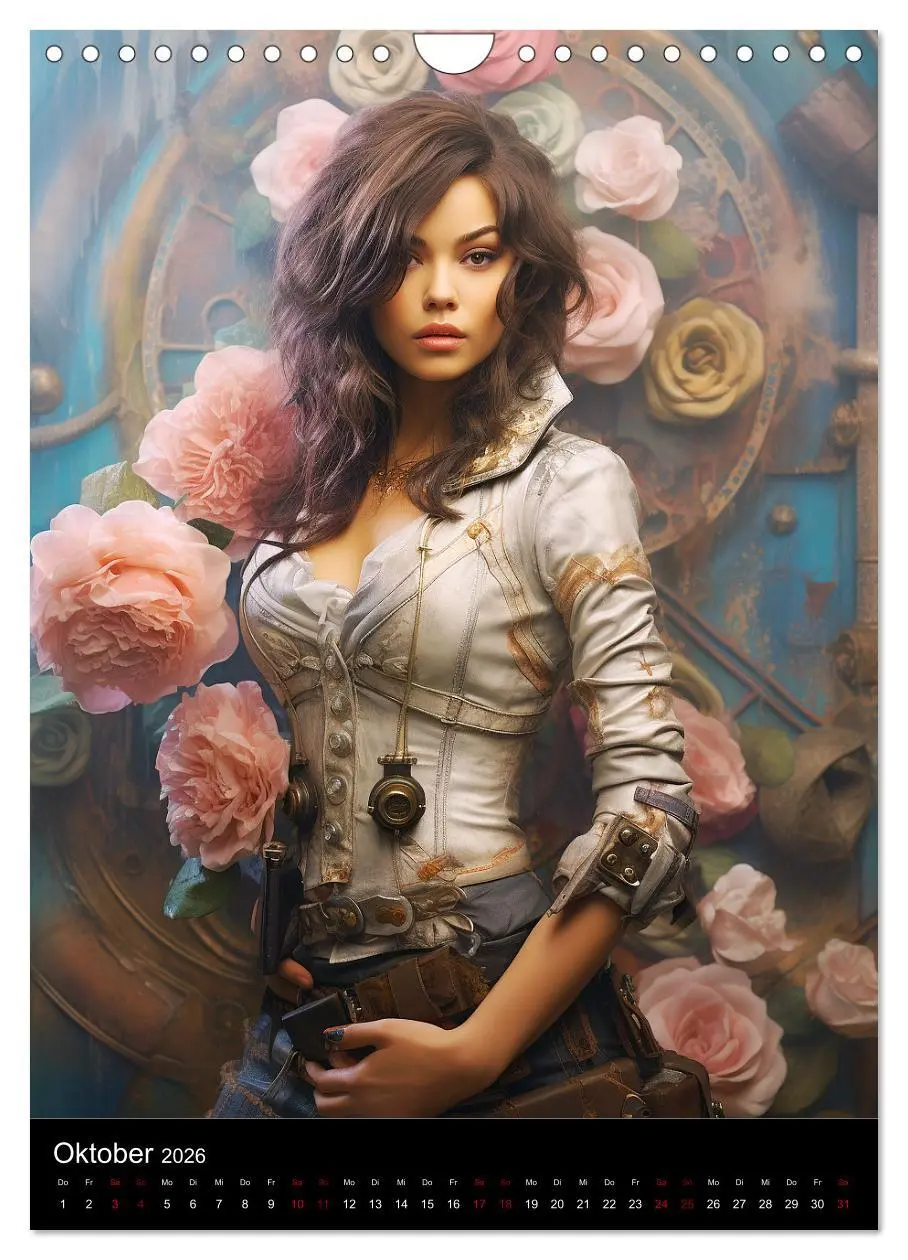 Bild: 9783516308679 | Steampunk. Faszinierend schöne Frauenportraits (Wandkalender 2026...