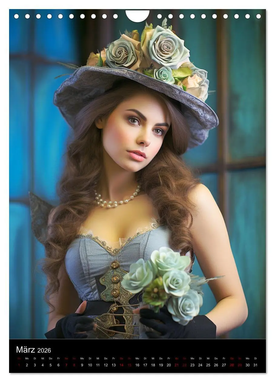 Bild: 9783516308679 | Steampunk. Faszinierend schöne Frauenportraits (Wandkalender 2026...