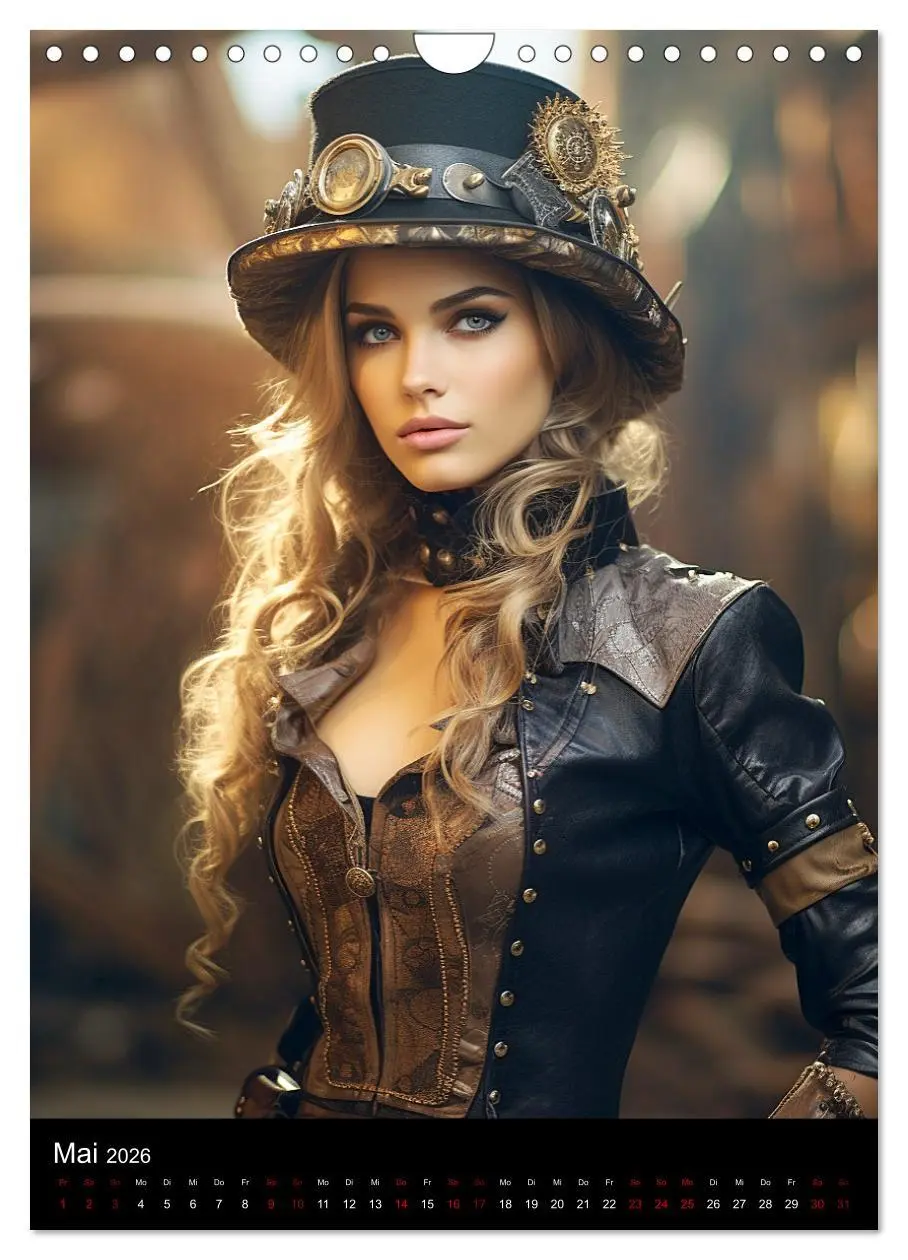 Bild: 9783516308679 | Steampunk. Faszinierend schöne Frauenportraits (Wandkalender 2026...