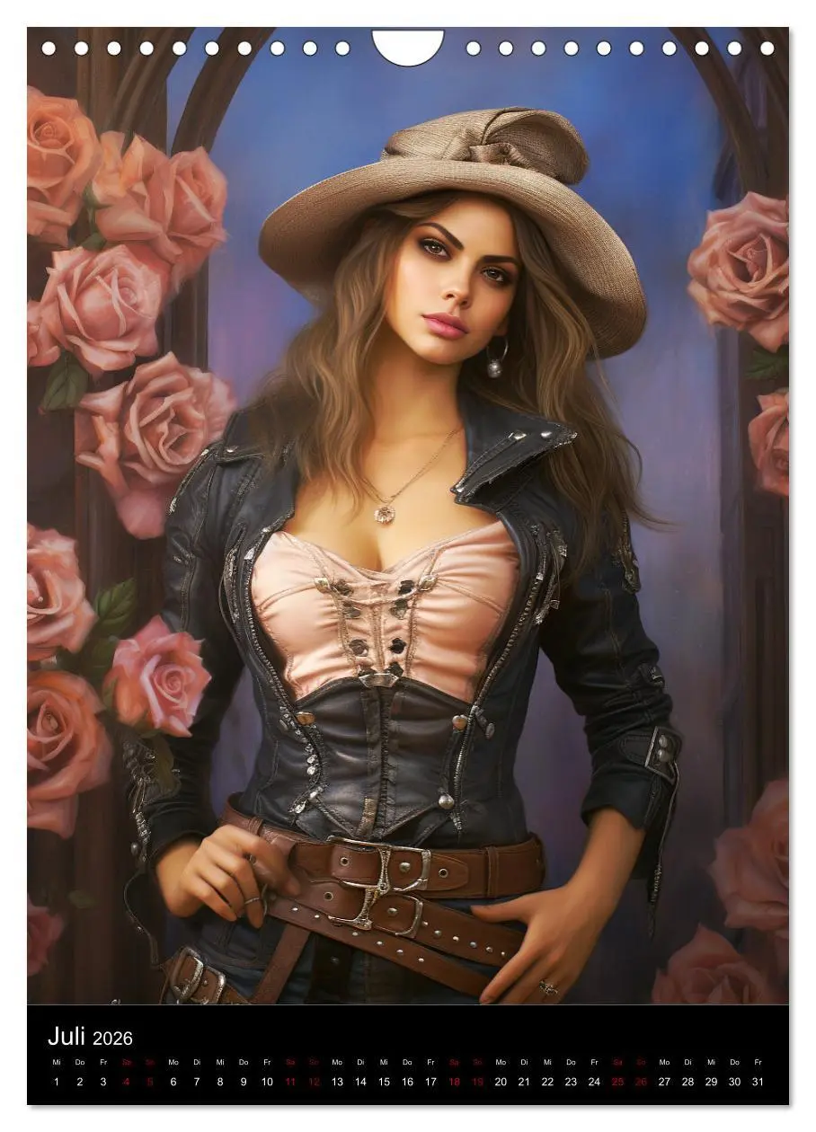 Bild: 9783516308679 | Steampunk. Faszinierend schöne Frauenportraits (Wandkalender 2026...