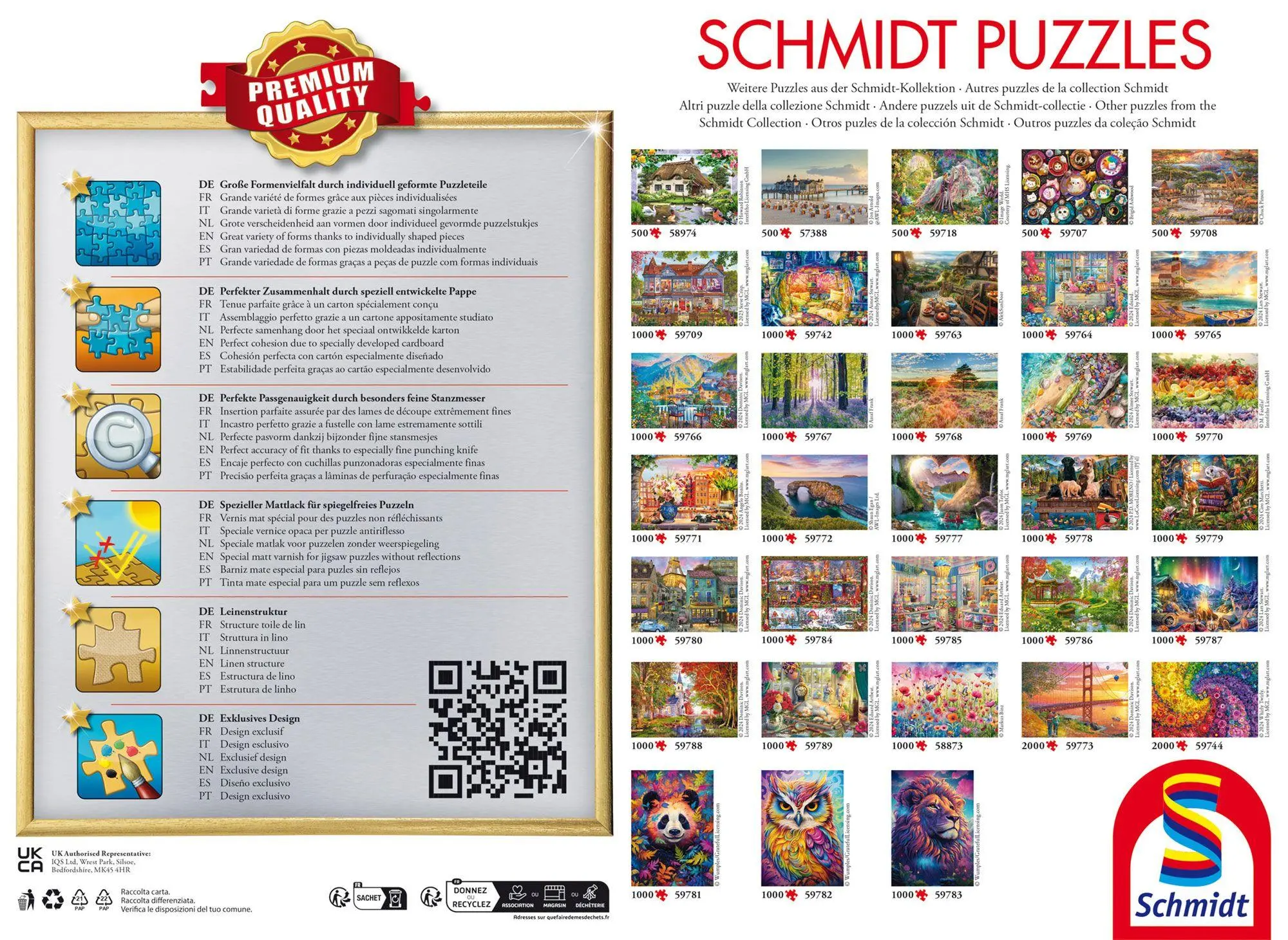 Bild: 4001504588779 | Amsterdamer Grachtenzauber | Puzzle Standard 1000 Teile | Spiel | 2025