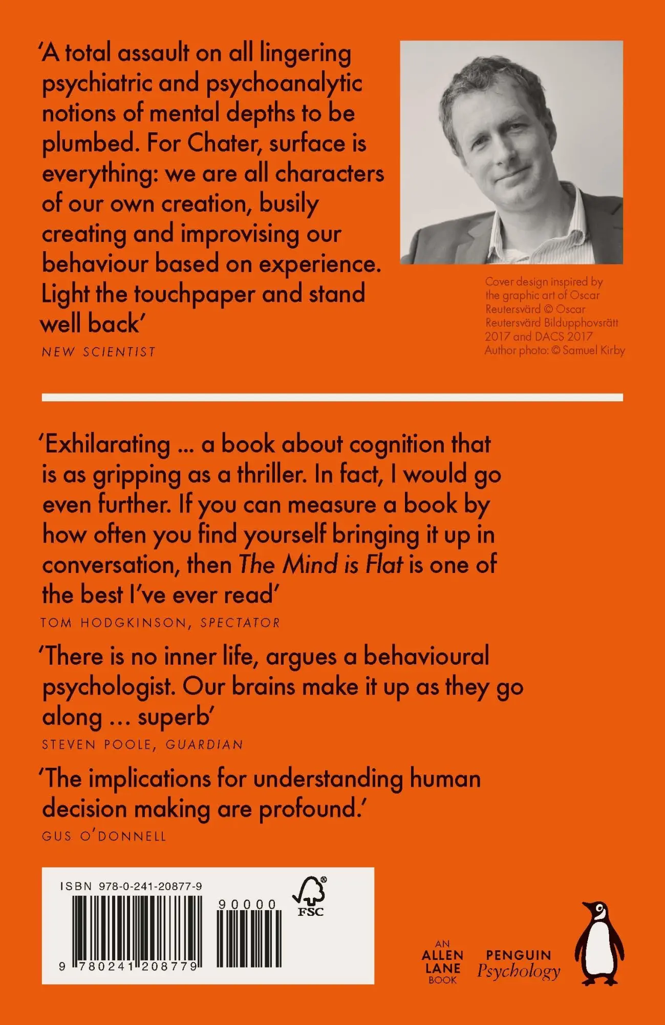 Rückseite: 9780241208779 | The Mind is Flat | Nick Chater | Taschenbuch | Kartoniert / Broschiert