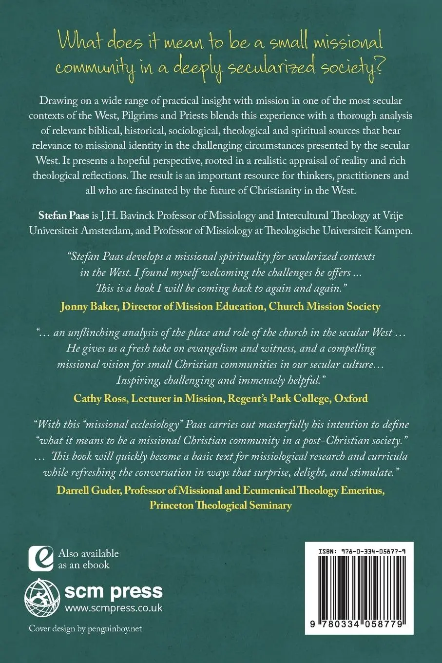 Rückseite: 9780334058779 | Pilgrims and Priests | Christian Mission in a Post-Christian Society