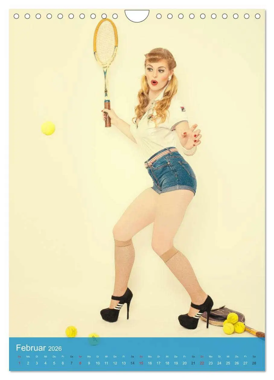 Bild: 9783516468779 | PinUp Girls 50er Jahre (Wandkalender 2026 DIN A4 hoch), CALVENDO...
