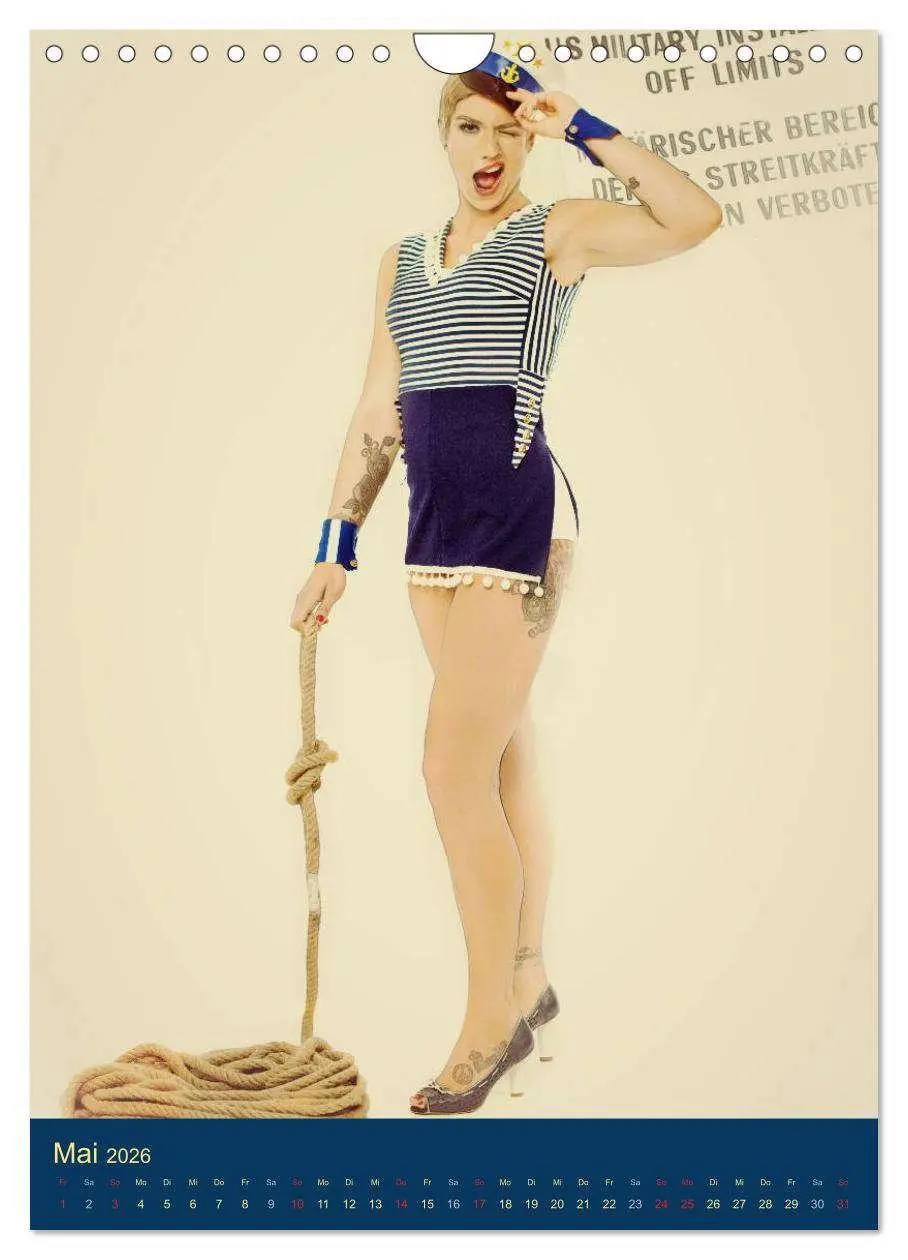 Bild: 9783516468779 | PinUp Girls 50er Jahre (Wandkalender 2026 DIN A4 hoch), CALVENDO...