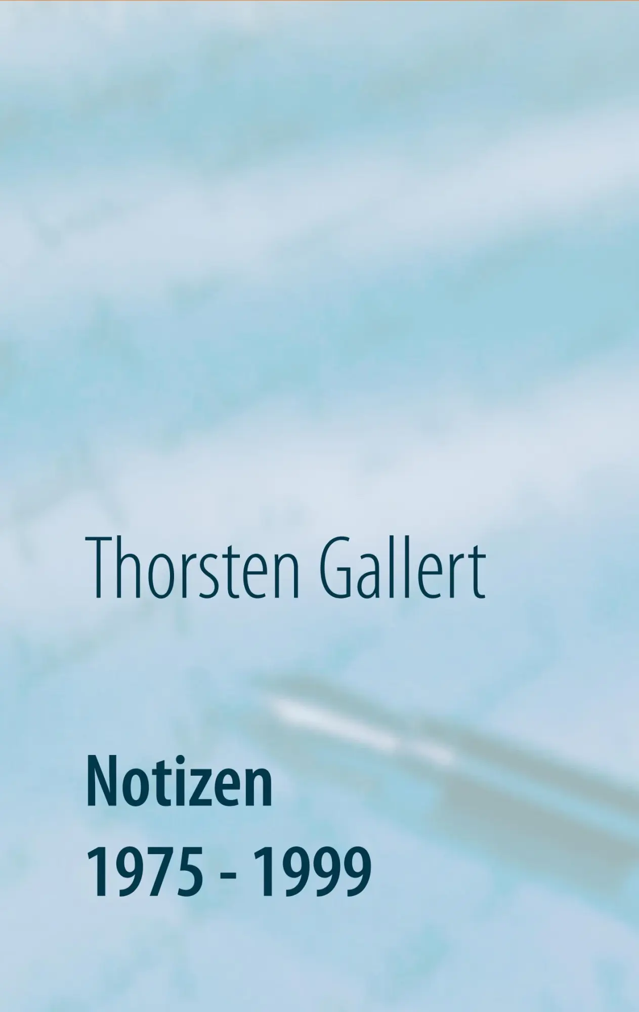 Cover: 9783738608779 | Notizen 1975 - 1999 | Thorsten Gallert | Taschenbuch | 204 S. | 2019