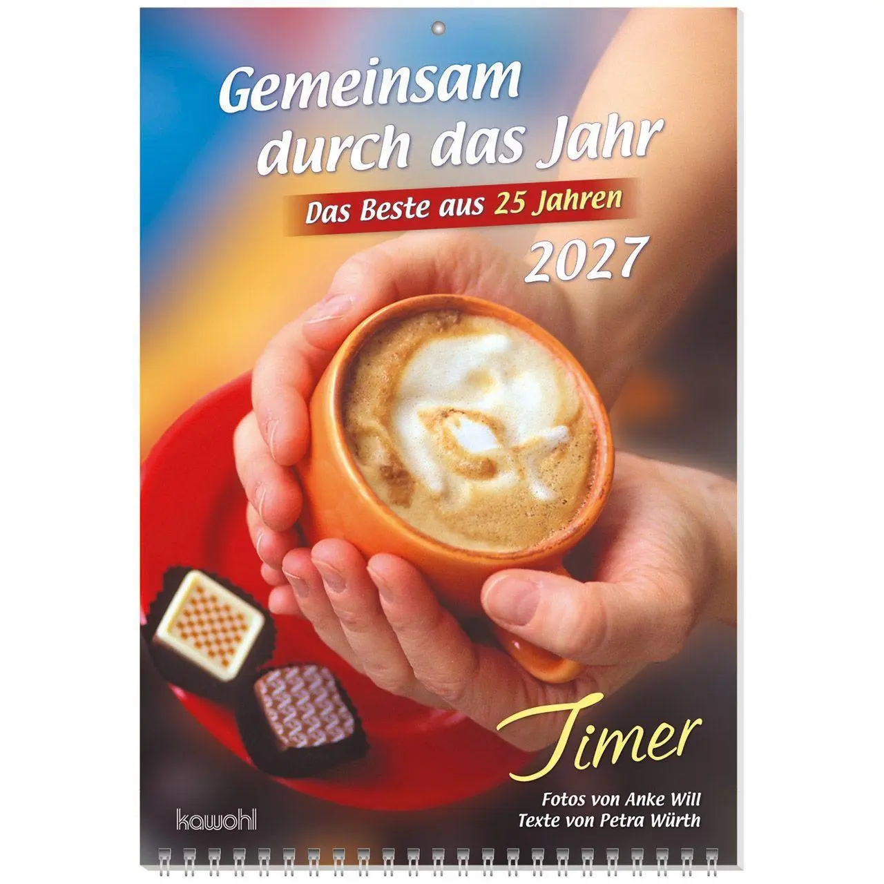 Cover: 9783754828779 | Gemeinsam durch das Jahr 2027 | Double-Size-Terminer | Petra Würth