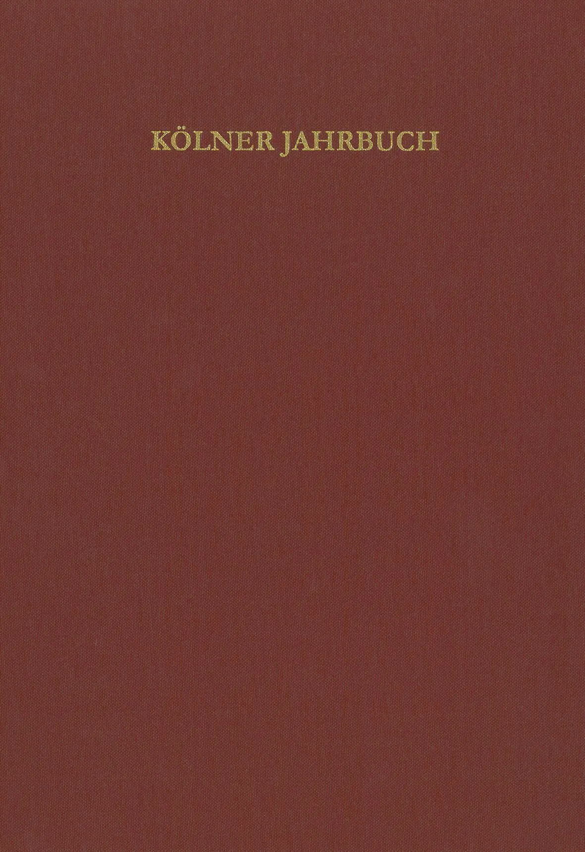 Cover: 9783786128779 | Kölner Jahrbuch 54/2021 | Buch | 470 S. | Deutsch | 2021