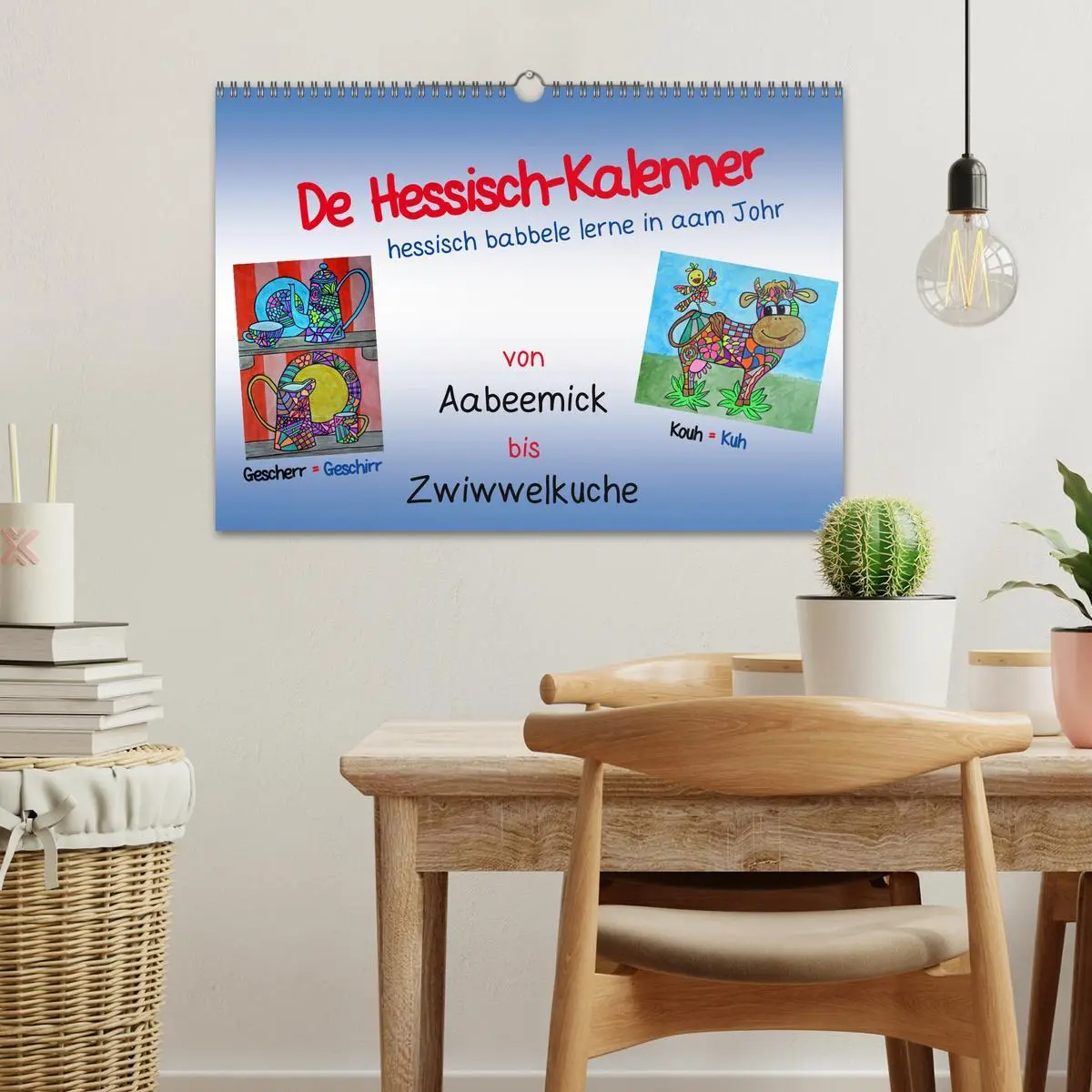 Bild: 9783457988879 | De Hessisch-Kalenner - hessisch babbele lerne in aam Johr...