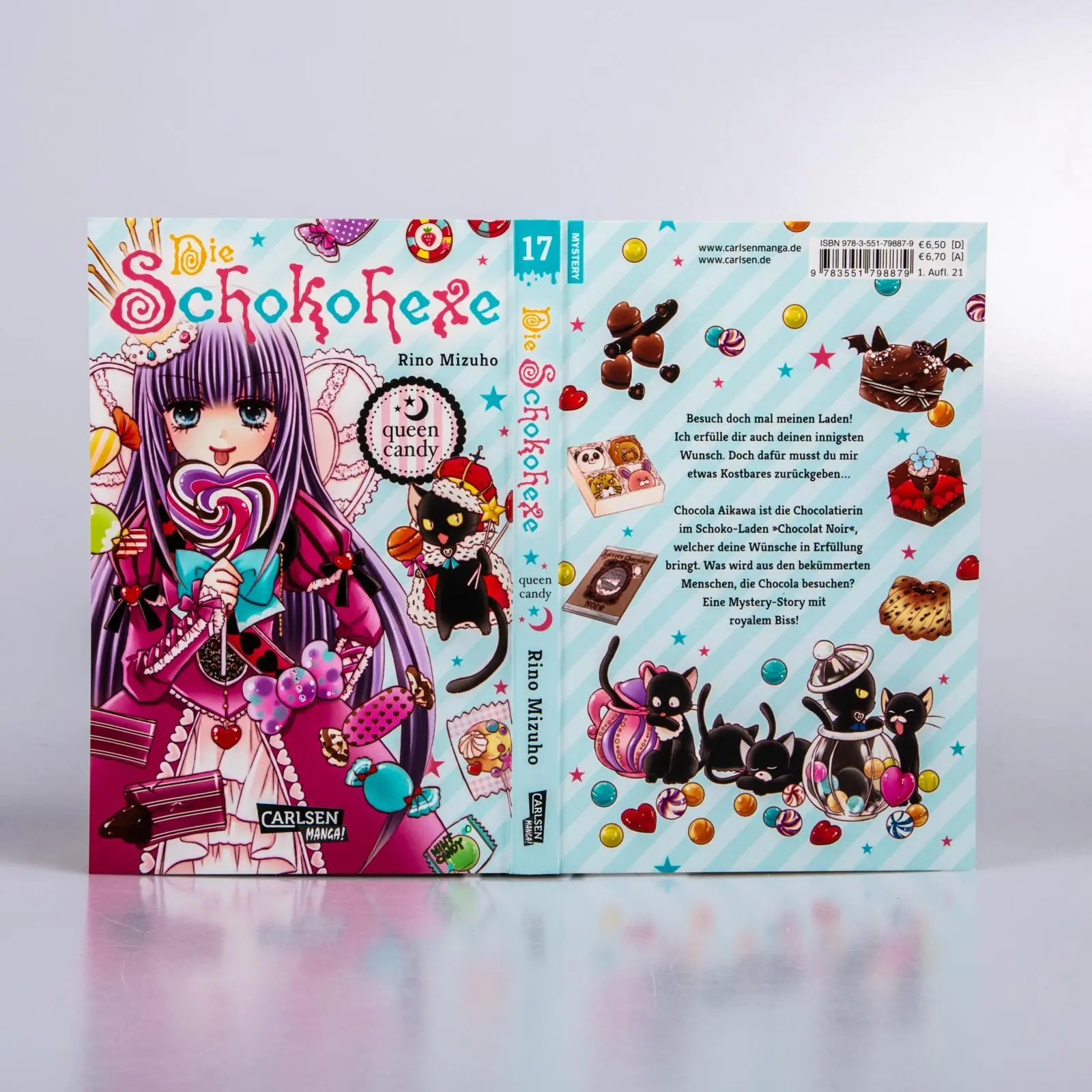 Bild: 9783551798879 | Die Schokohexe 17 | queen candy Der schokosüße Mysterymanga! | Mizuho