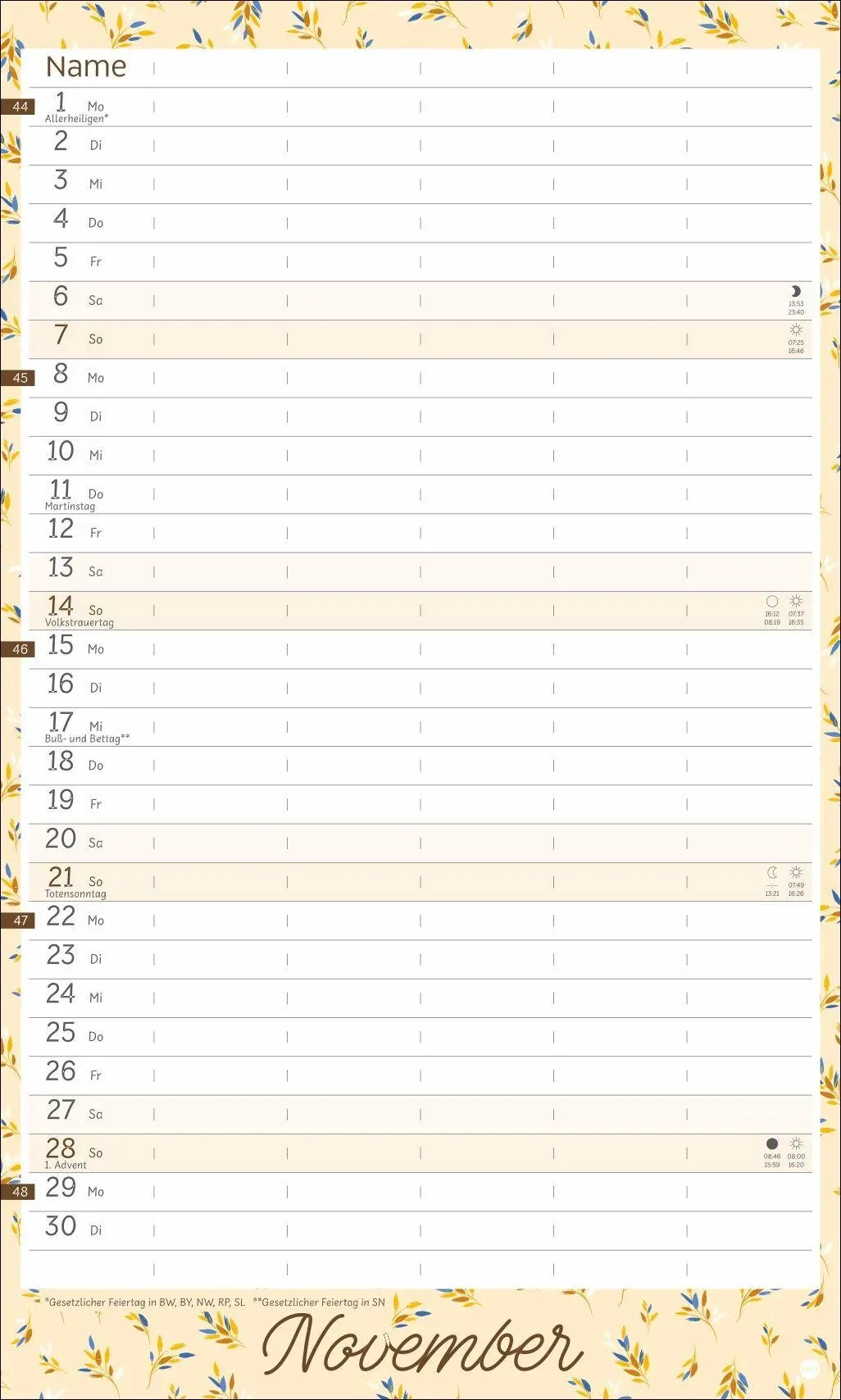 Bild: 9783756418879 | Deko-Familienplaner mit Tasche Flower Time 2027 | Kalender | 15 S.
