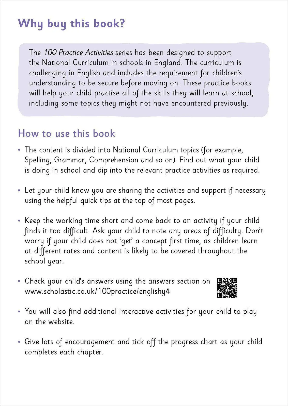 Bild: 9781407128979 | National Curriculum English Practice Book for Year 4 | Scholastic