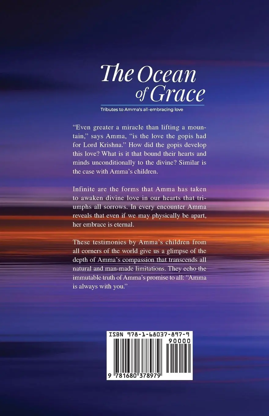 Rückseite: 9781680378979 | The Ocean of Grace | Amma | Taschenbuch | Englisch | 2023 | M A Center