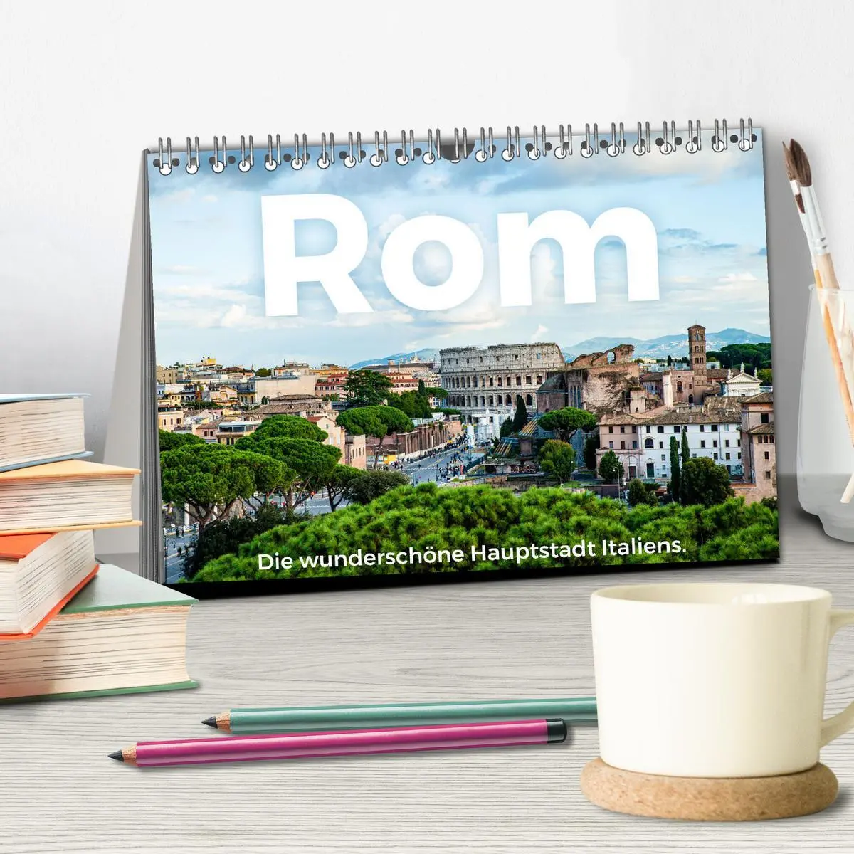Bild: 9783457598979 | Rom - Die wunderschöne Hauptstadt Italiens. (Tischkalender 2026 DIN...