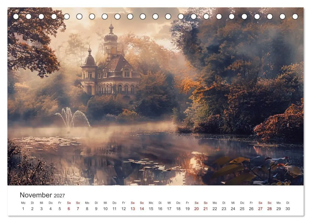 Bild: 9783569158979 | Verwunschene Gärten - Eine Zeitreise (Tischkalender 2027 DIN A5...