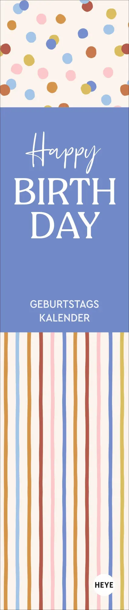 Cover: 9783756408979 | Design Geburtstagskalender Langplaner mini | Kalender | Spiralbindung