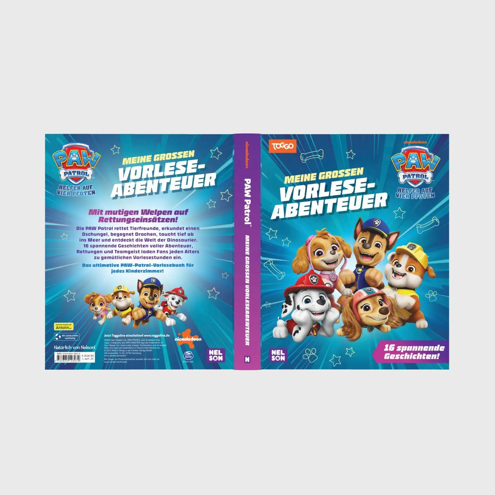 Bild: 9783845128979 | PAW Patrol Geschichtenbuch: Meine großen Vorleseabenteuer | Buch