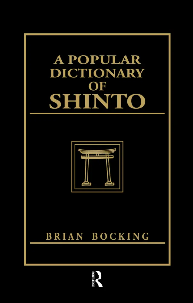 Cover: 9781138979079 | A Popular Dictionary of Shinto | Brian Bocking | Taschenbuch | 2016