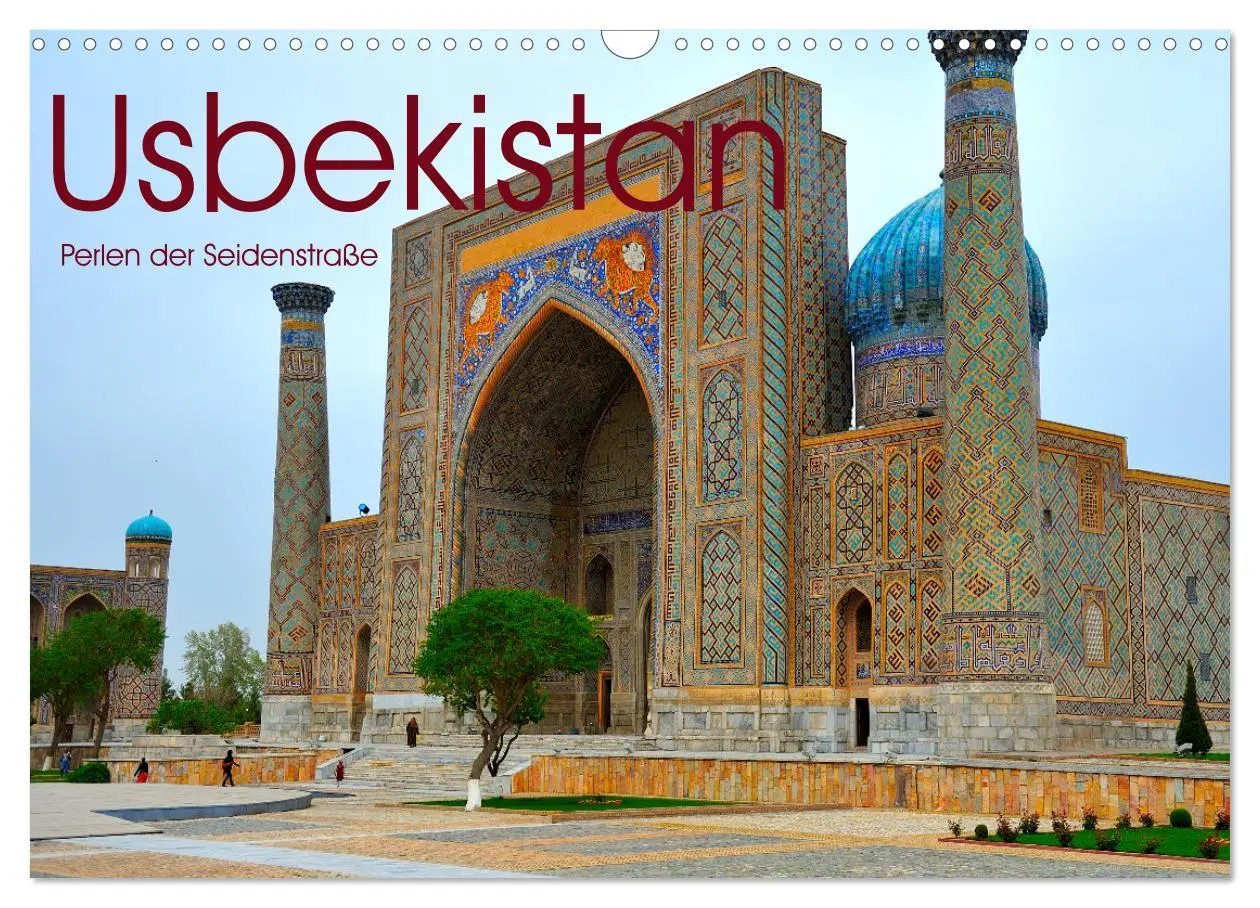 Cover: 9783457249079 | Usbekistan, Perlen der Seidenstraße (Wandkalender 2026 DIN A3...