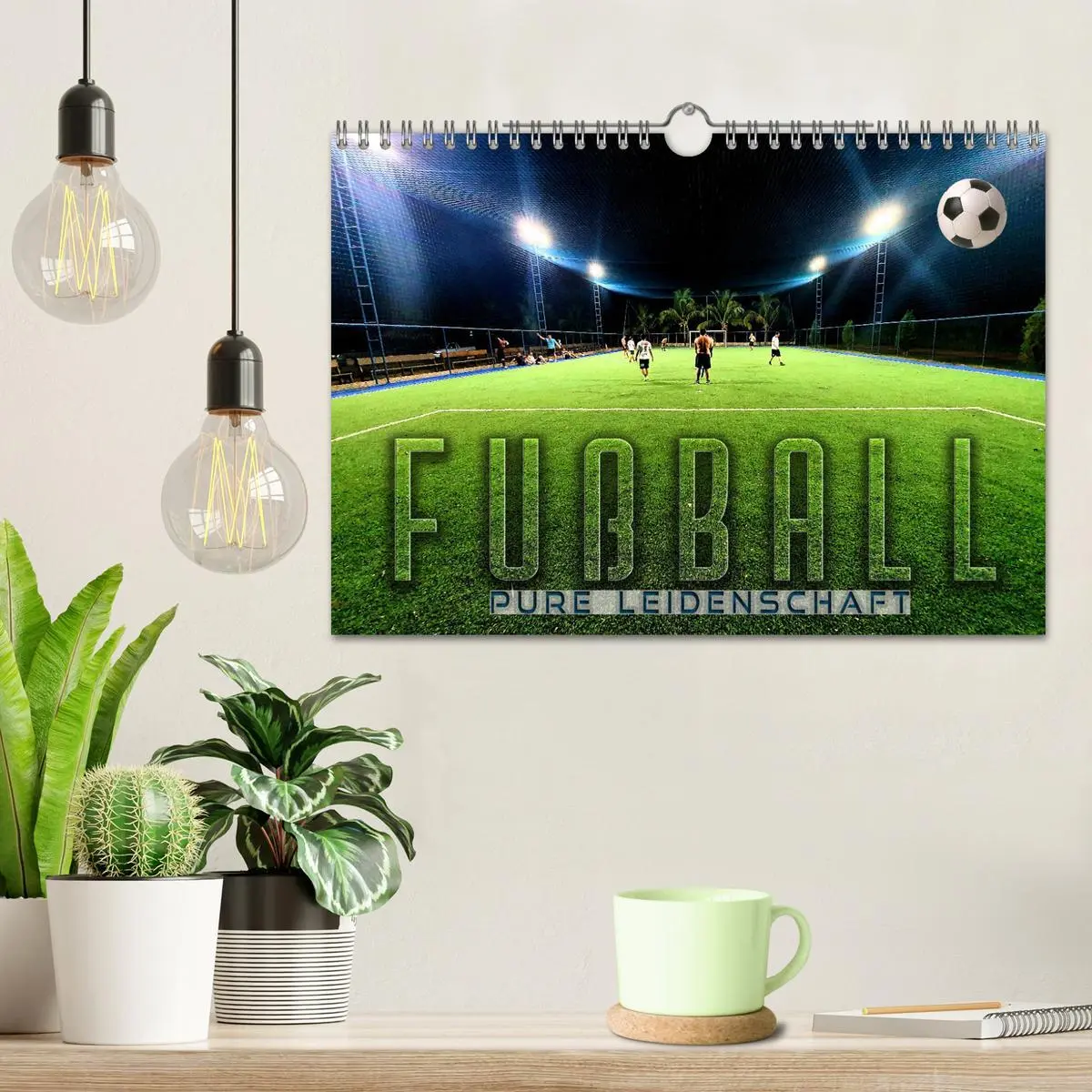 Bild: 9783457559079 | Fußball - pure Leidenschaft (Wandkalender 2026 DIN A4 quer),...