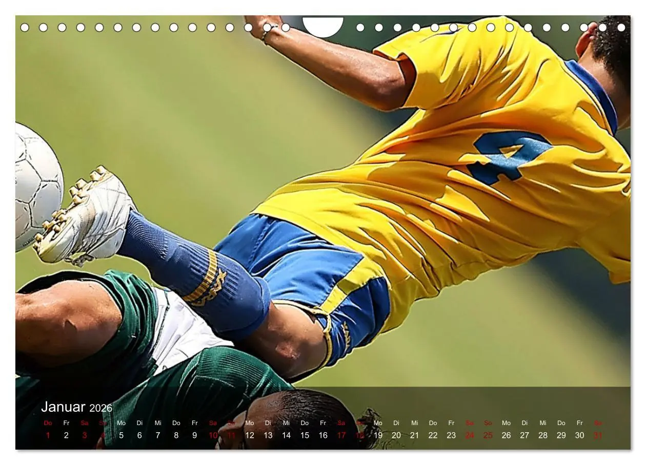 Bild: 9783457559079 | Fußball - pure Leidenschaft (Wandkalender 2026 DIN A4 quer),...