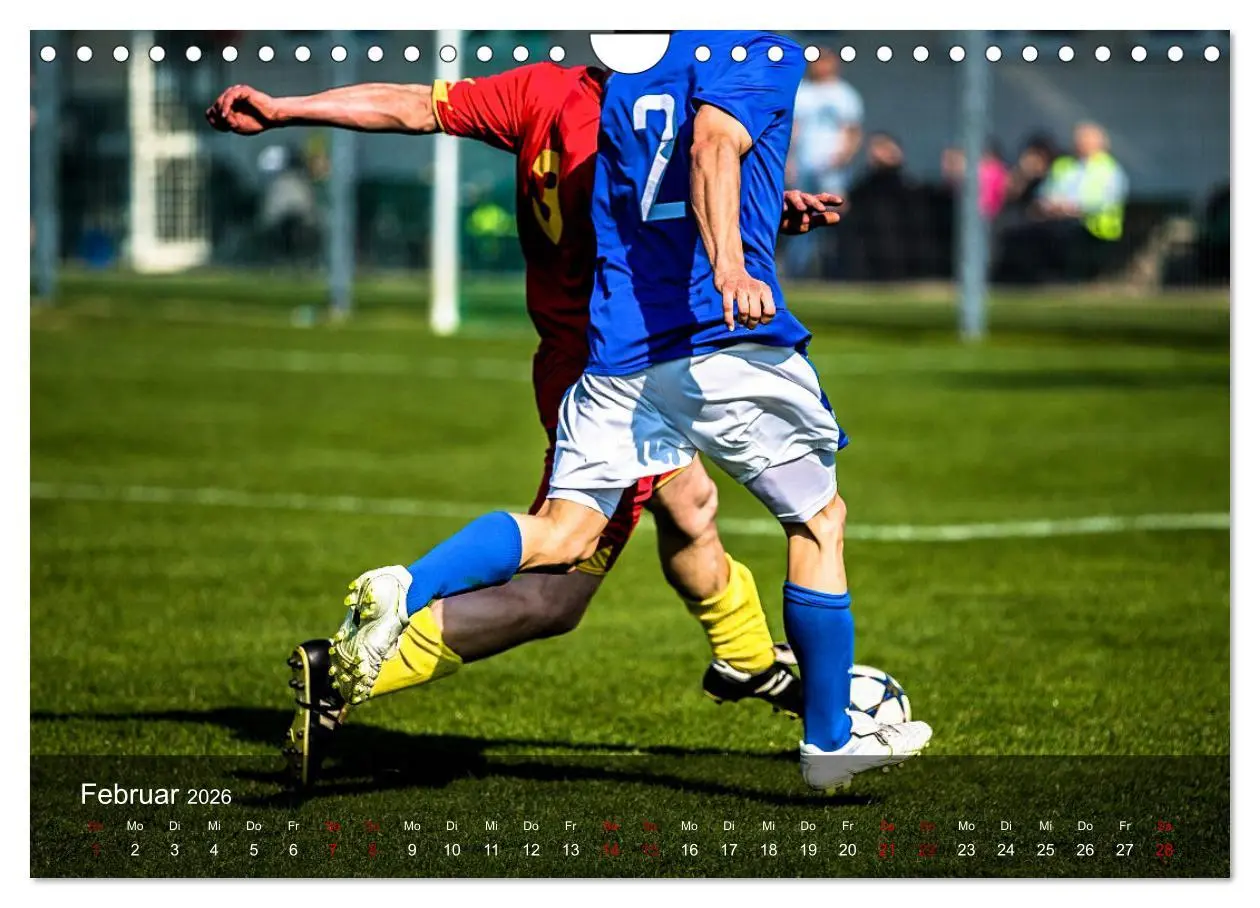 Bild: 9783457559079 | Fußball - pure Leidenschaft (Wandkalender 2026 DIN A4 quer),...