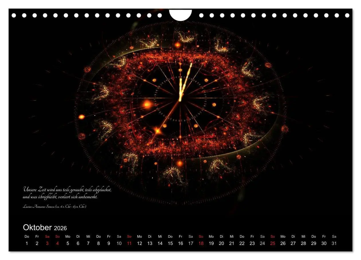 Bild: 9783516029079 | Zeit 2026 - Grafiken und Zitate (Wandkalender 2026 DIN A4 quer),...