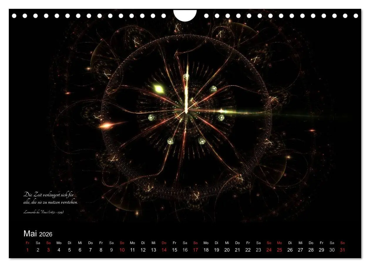 Bild: 9783516029079 | Zeit 2026 - Grafiken und Zitate (Wandkalender 2026 DIN A4 quer),...