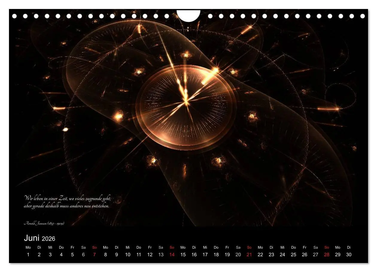 Bild: 9783516029079 | Zeit 2026 - Grafiken und Zitate (Wandkalender 2026 DIN A4 quer),...