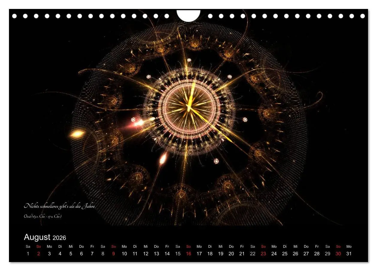 Bild: 9783516029079 | Zeit 2026 - Grafiken und Zitate (Wandkalender 2026 DIN A4 quer),...
