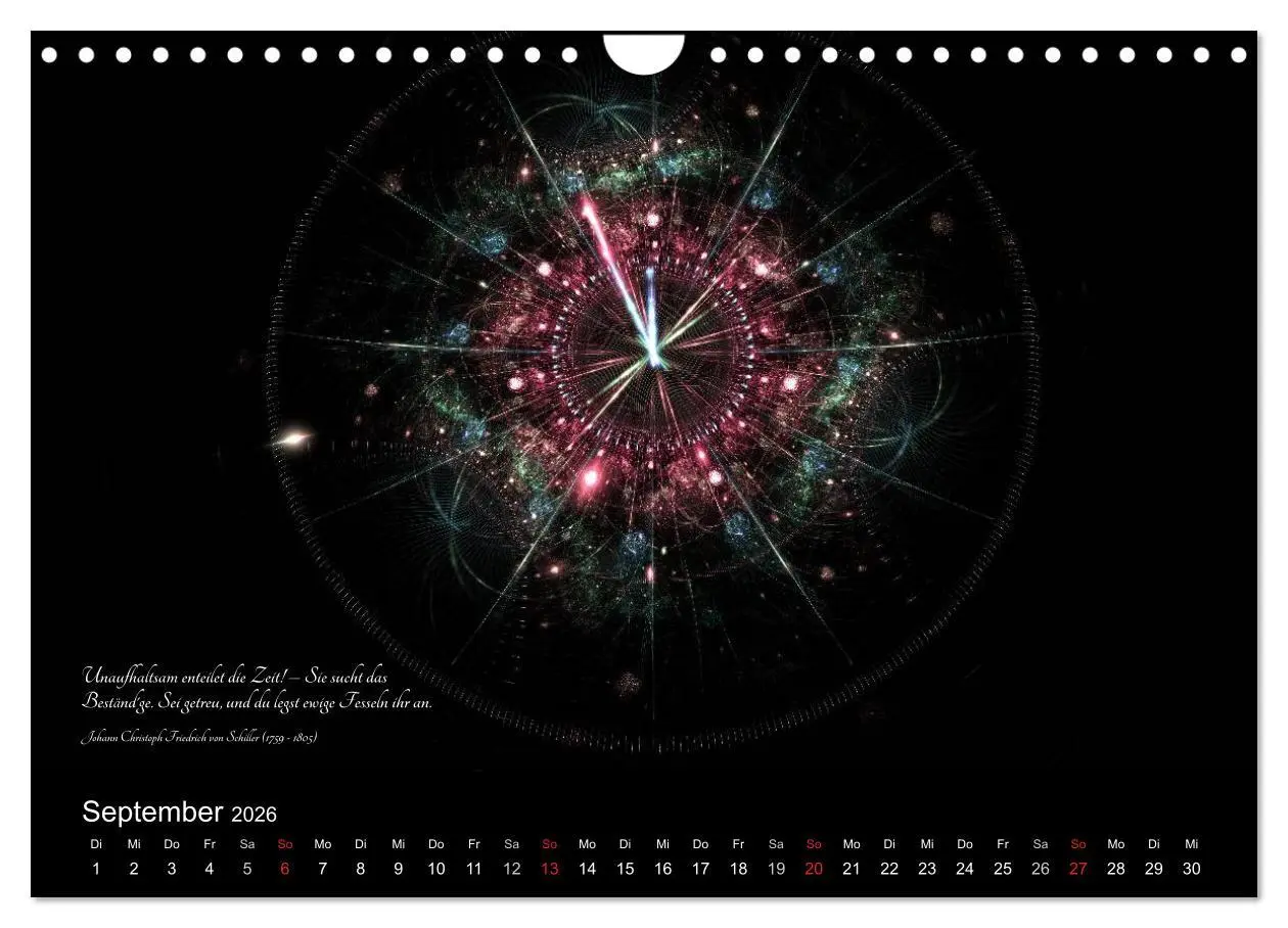 Bild: 9783516029079 | Zeit 2026 - Grafiken und Zitate (Wandkalender 2026 DIN A4 quer),...