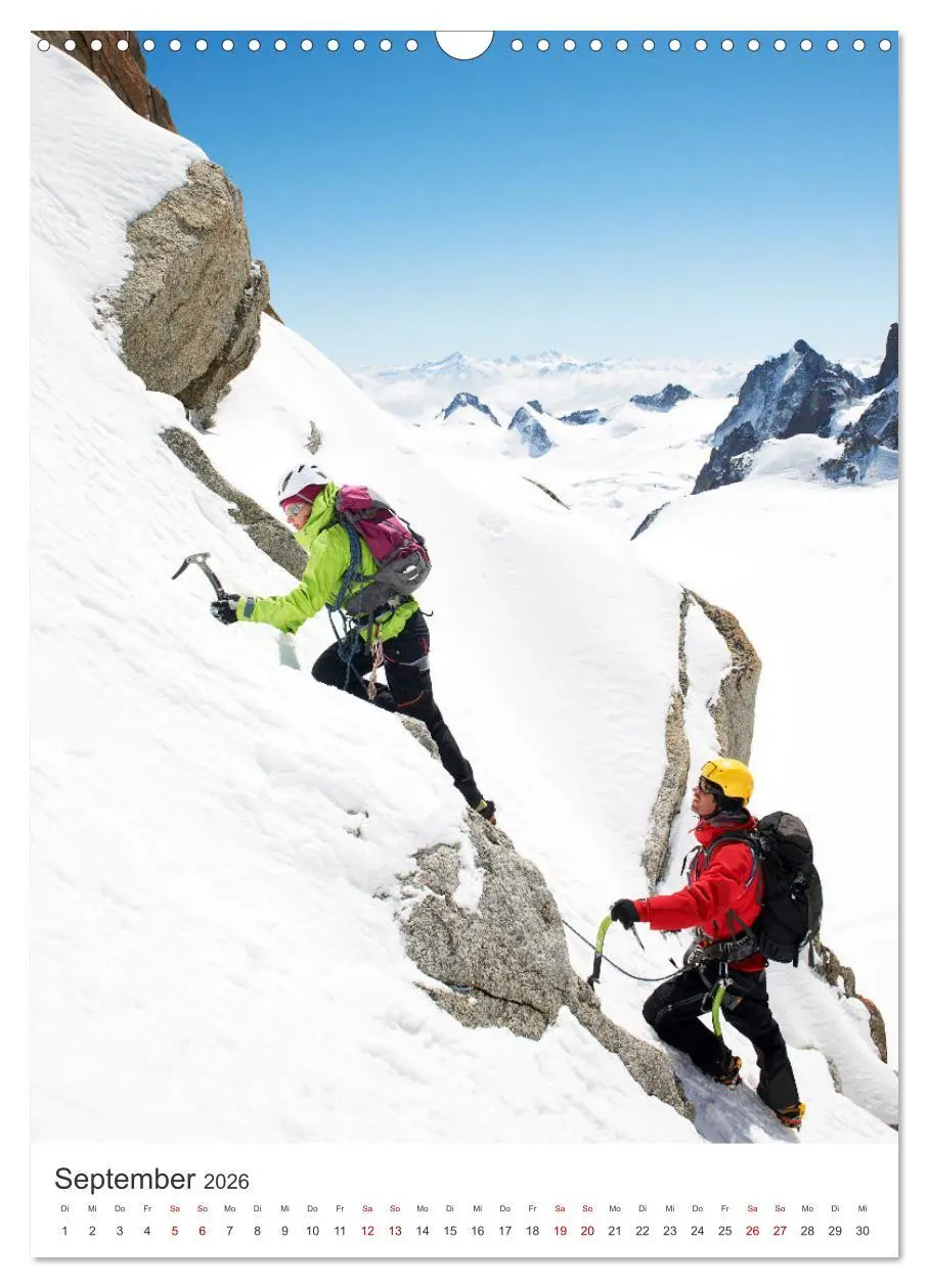 Bild: 9783516339079 | Klettern - Die Berge rufen. (Wandkalender 2026 DIN A3 hoch),...